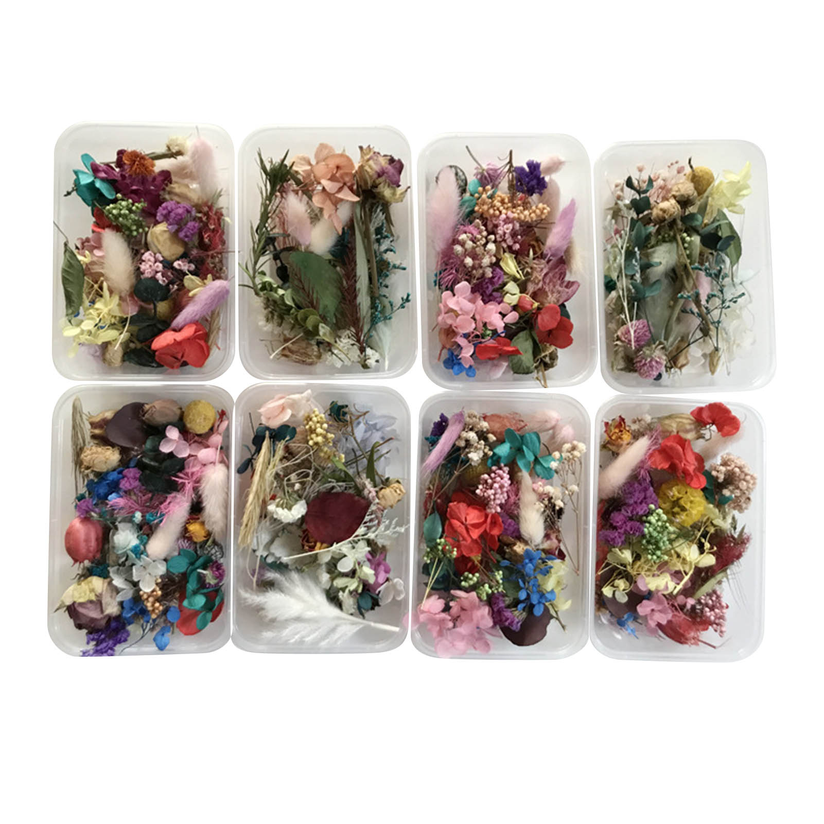 Candle Making Diy Kit - 자연 말린 꽃 키트 누르면 삽화