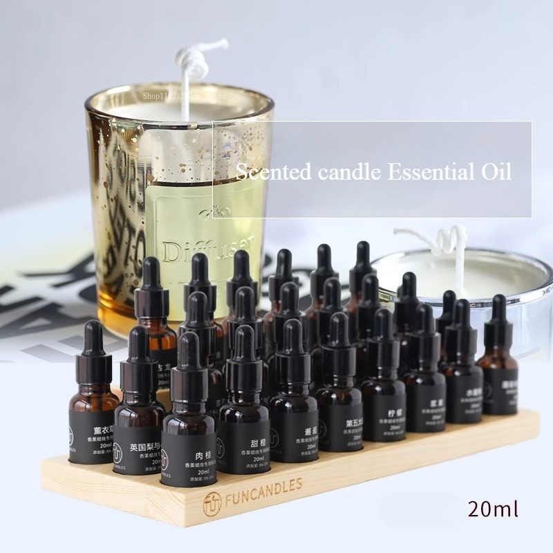 Candle Making Essentials - 20ml 천연 식물 향기로운 촛불 에센셜