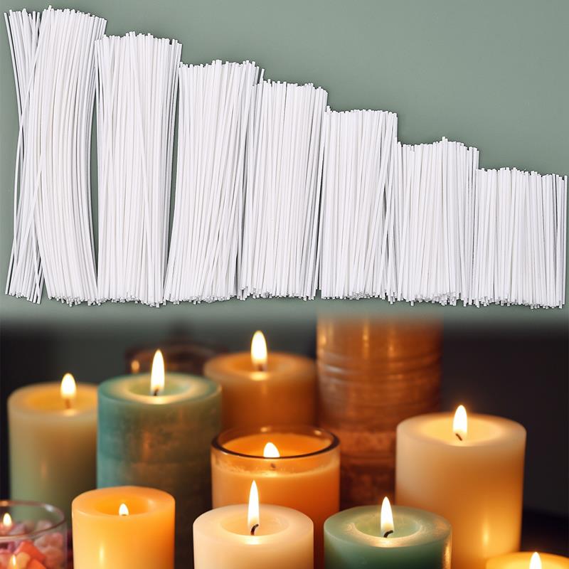 Candle Making Diy Kit - 왁스 코튼 캔들 심지 세트, 무연