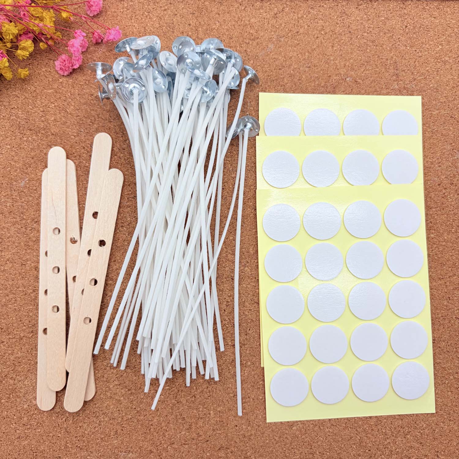 1세트 양초 만들기 DIY 키트, 무연 양초, 면심지, - Candle Making Diy Kit 리뷰 및 가격