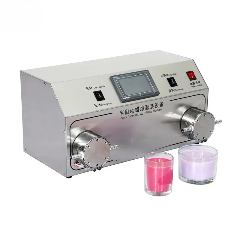 자동 양방향 노즐 펌프 액체 병 식초 충전 기계 왁스  - Candle Making Machine Price 리뷰 및 가격