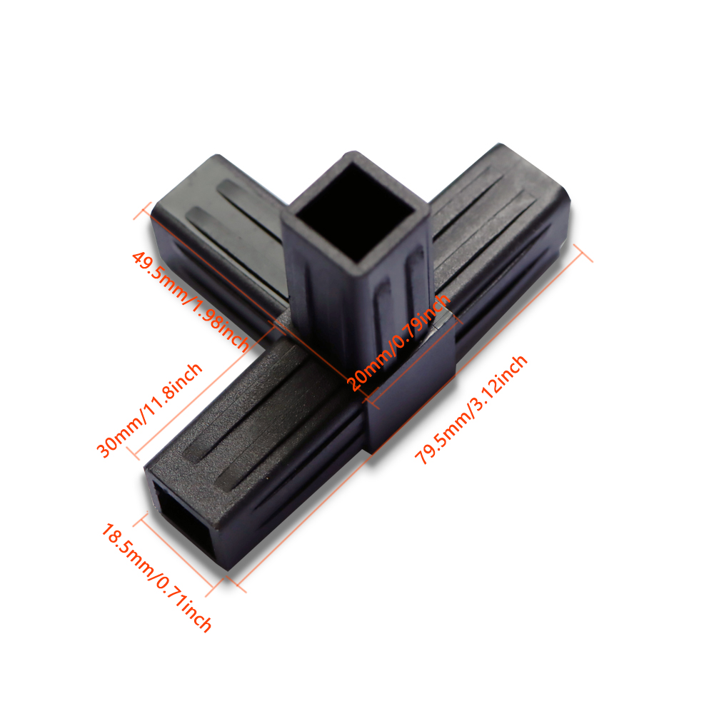 20MM X-L-T 모양 사각 파이프 피팅 20X20  - Candle X 리뷰 및 가격