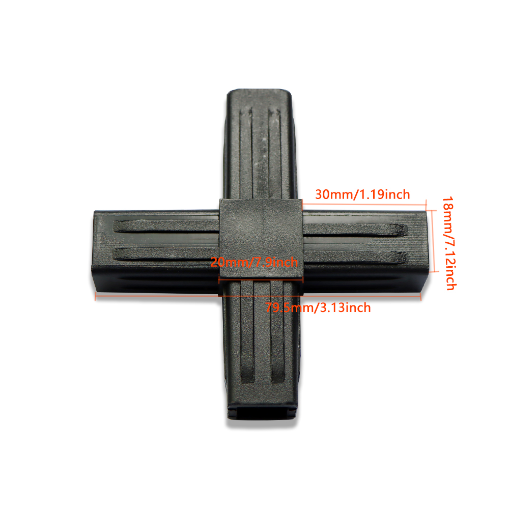 20MM X-L-T 모양 사각 파이프 피팅 20X20  - Candle X 리뷰 및 가격