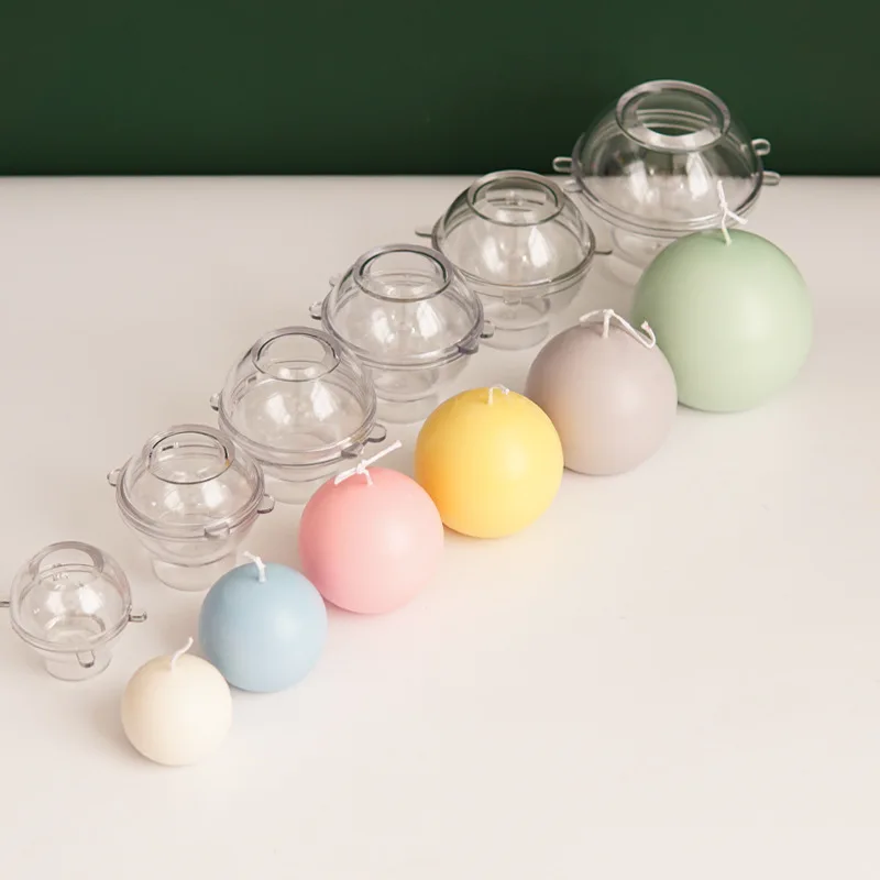 5-8cm 구형 양초 플라스틱 금형 홈 장식 Diy 공 - Candle Making Diy Kit 리뷰 및 가격