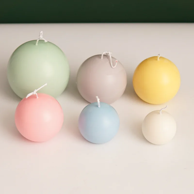 5-8cm 구형 양초 플라스틱 금형 홈 장식 Diy 공 - Candle Making Diy Kit 리뷰 및 가격