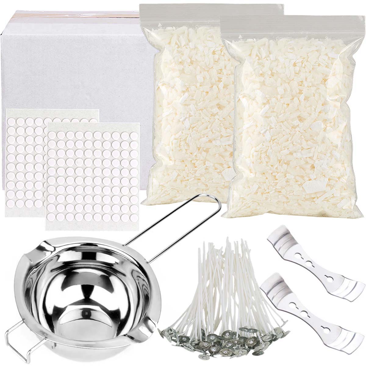DIY 수제 양초 제작 도구 키트 (용융기, 왁스 코어 - Candle Making Diy Kit 리뷰 및 가격