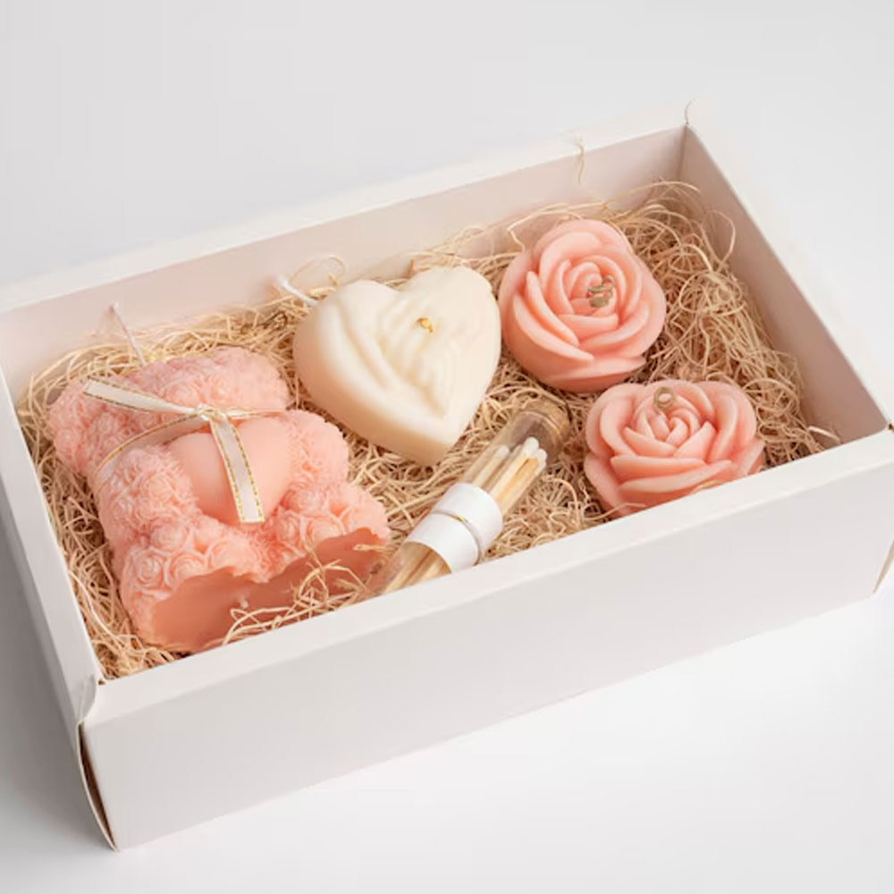 테디 베어 열 로즈 실리콘 양초 금형 3pcs 구호 손 - Candle Making Diy Kit 리뷰 및 가격