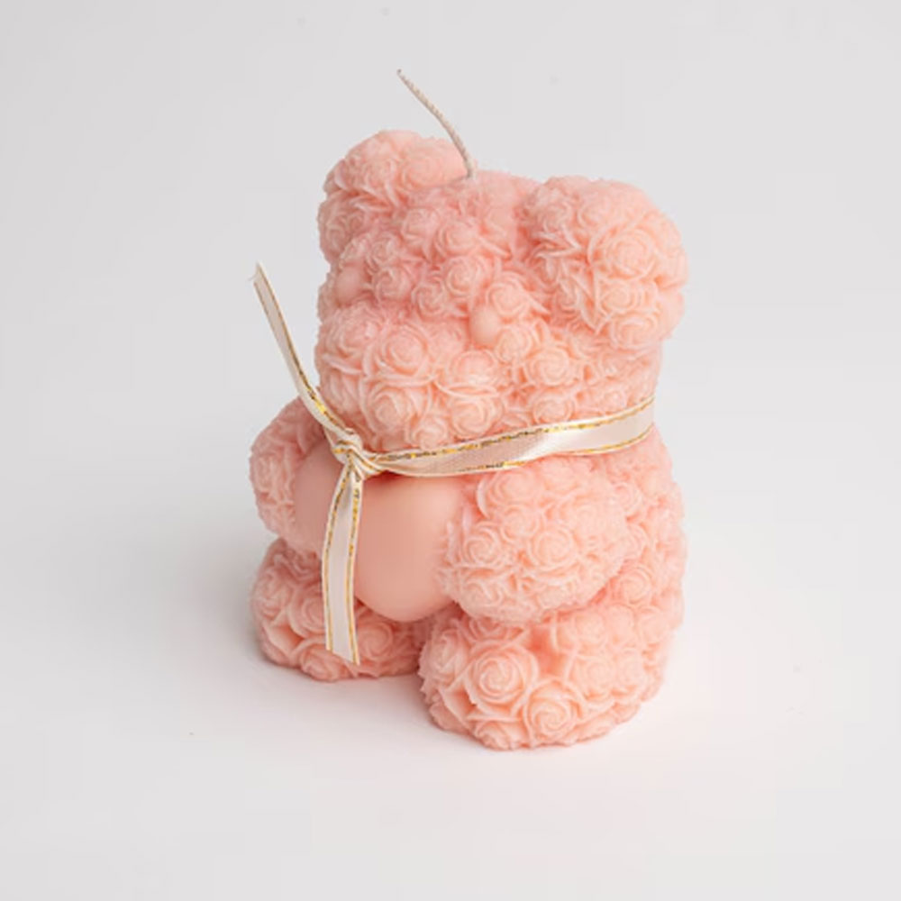 테디 베어 열 로즈 실리콘 양초 금형 3pcs 구호 손 - Candle Making Diy Kit 리뷰 및 가격