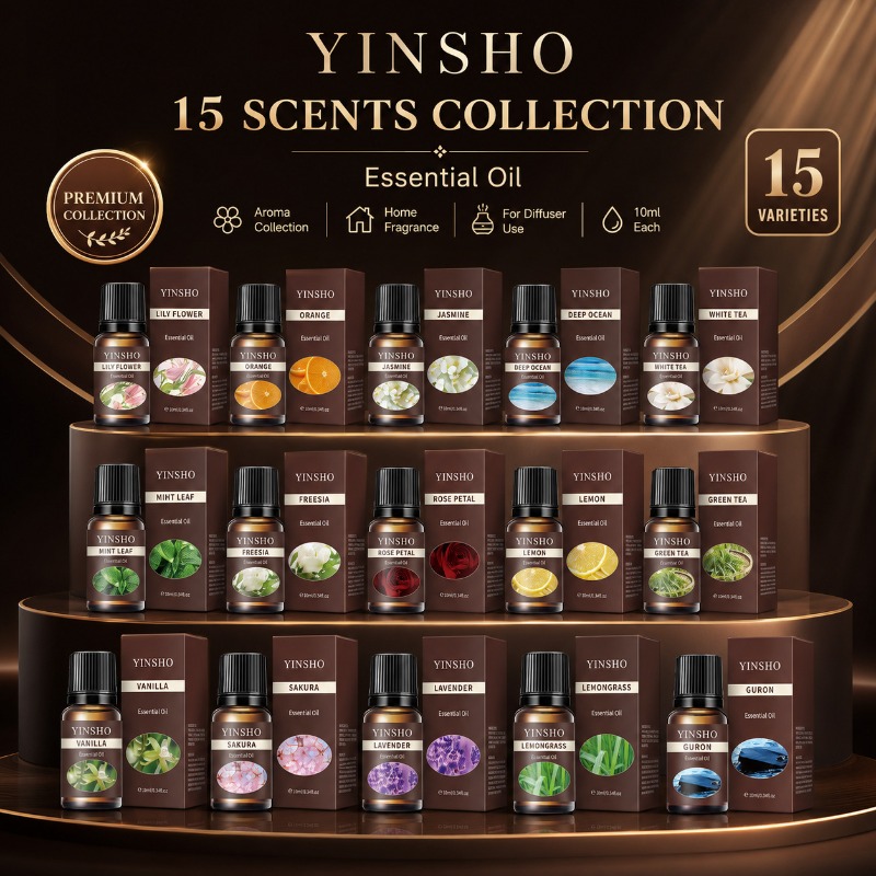 향수 에센셜 오일 세트 15개입 10ml 오일 솔루블  - Candle Making Essentials 리뷰 및 가격