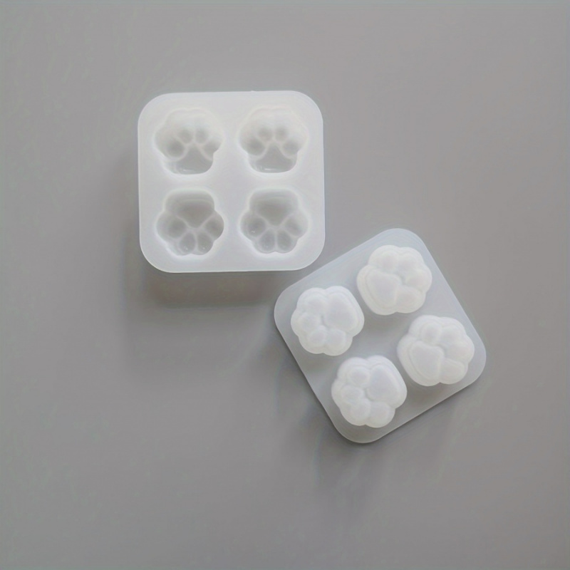 1개의 고양이 발 패턴 실리콘 몰드 세트-4A 독특한  - Candle Making Diy Kit 리뷰 및 가격