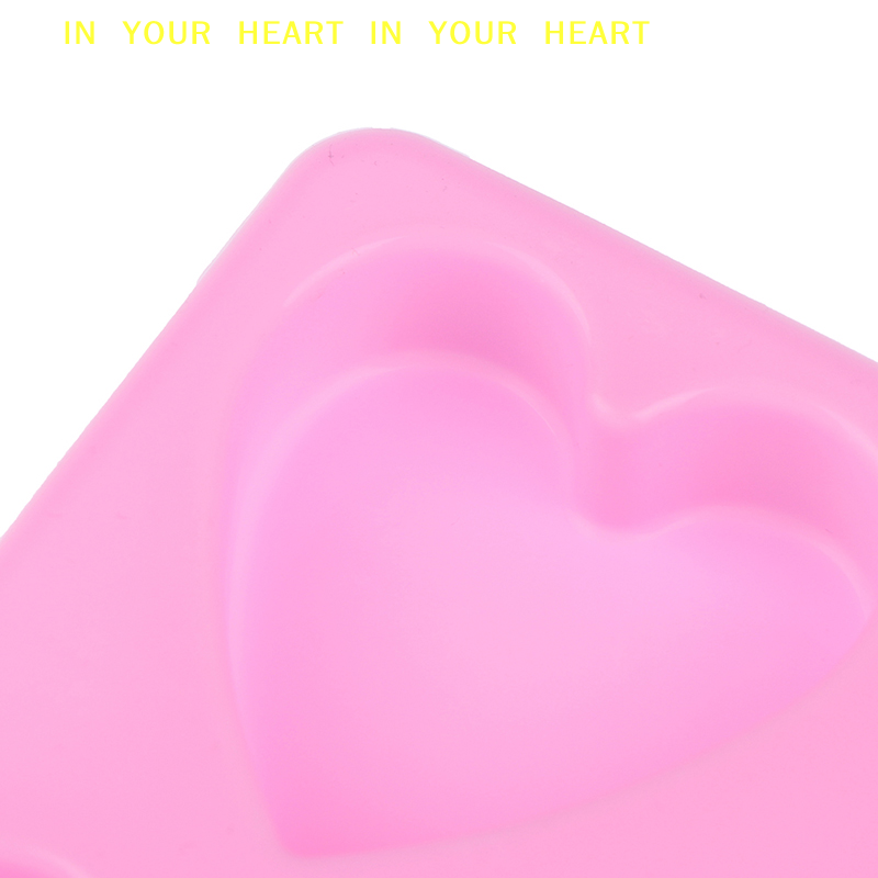 【X】4구 수제 실리콘 비누 몰드 하트 3D 공예 비누 - Candle X 리뷰 및 가격
